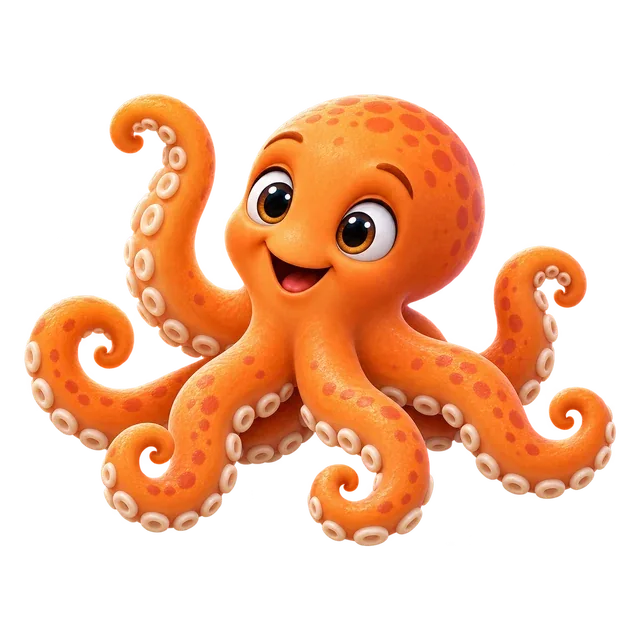 Marmalade the octopus