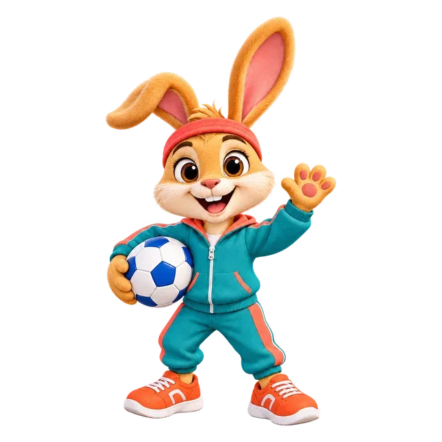 Coach Hopper the rabbit