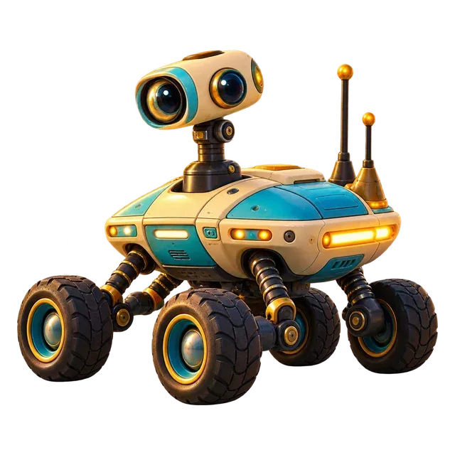 Bleep the moon rover