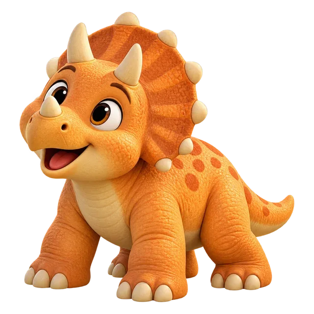 Trixie the triceratops